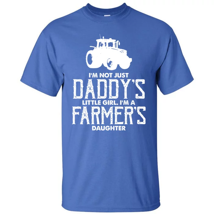 Funny Daddys Farmers Daughter Gift Tall T-Shirt