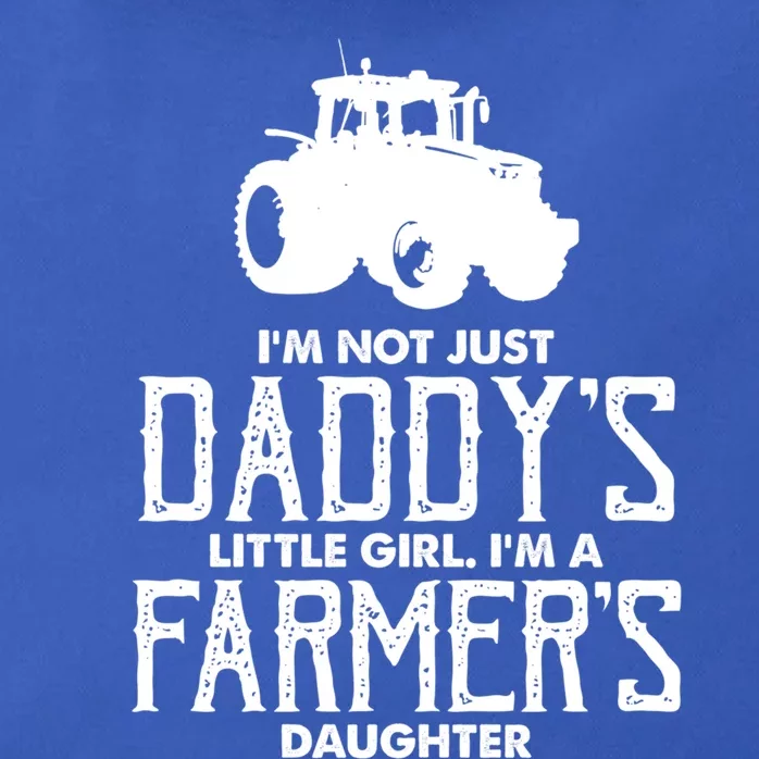 Funny Daddys Farmers Daughter Gift Zip Tote Bag