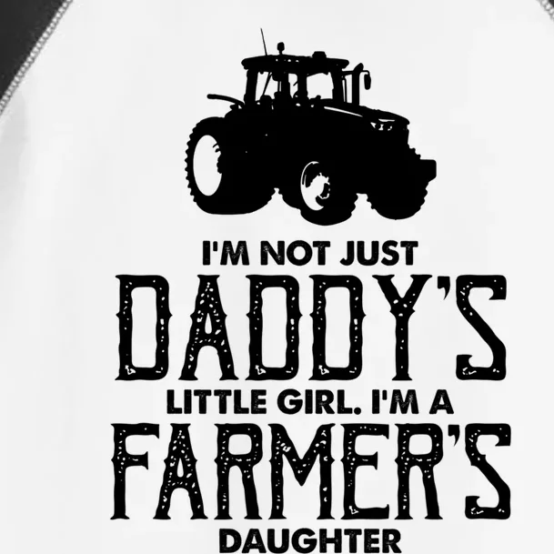 Funny Daddys Farmers Daughter Gift Toddler Fine Jersey T-Shirt