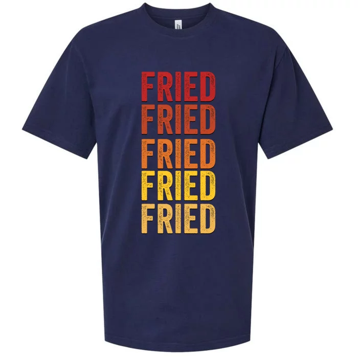 Fried Definition Fried Gift Sueded Cloud Jersey T-Shirt