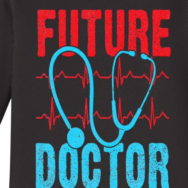 Future Doctor Baby Long Sleeve Bodysuit