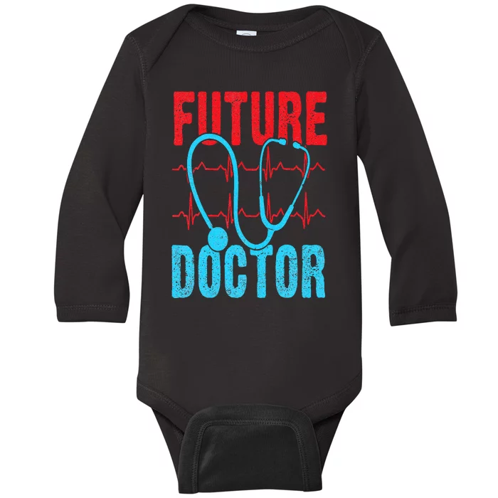 Future Doctor Baby Long Sleeve Bodysuit