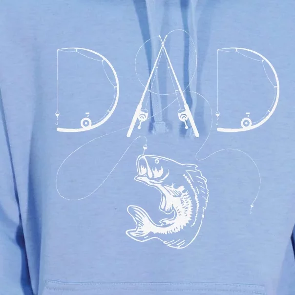 Fisherman Dad Fishing Enthusiast Fish Lover Daddy Father Unisex Surf Hoodie