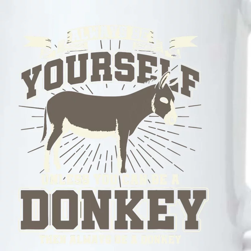 Funny Donkey Black Color Changing Mug