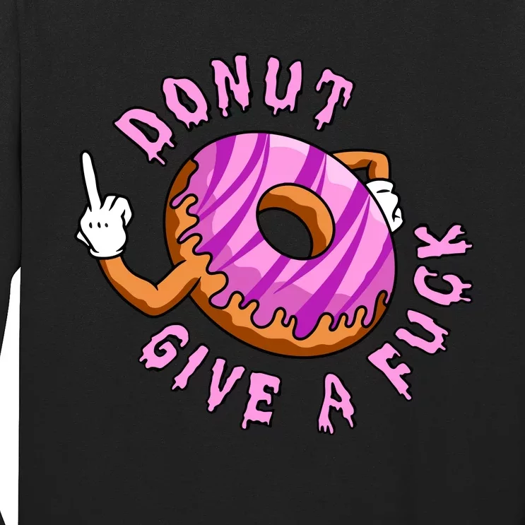 Funny Doughnut Funny Donut Long Sleeve Shirt