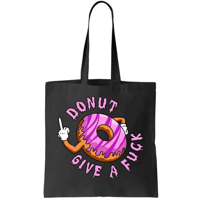 Funny Doughnut Funny Donut Tote Bag