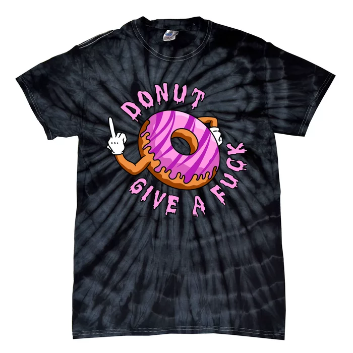 Funny Doughnut Funny Donut Tie-Dye T-Shirt