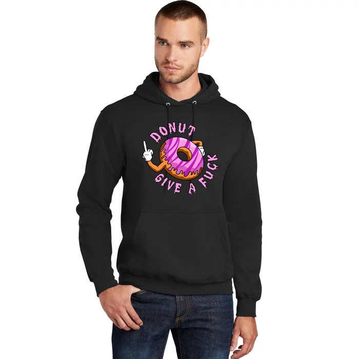 Funny Doughnut Funny Donut Tall Hoodie