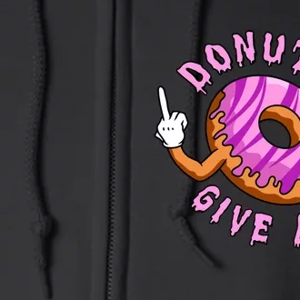 Funny Doughnut Funny Donut Full Zip Hoodie