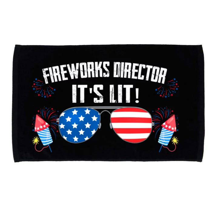 Fireworks Director Firework Director Funny Gift Microfiber Hand Towel