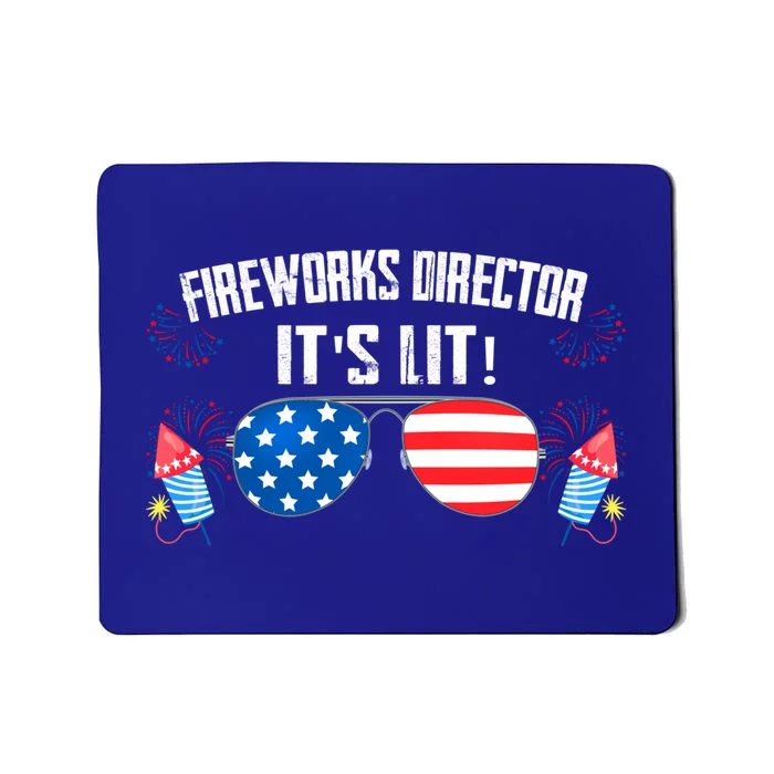 Fireworks Director Firework Director Funny Gift Mousepad