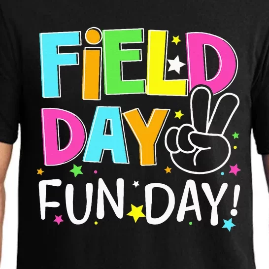 Field Day Fun Day Last Day Of School Teacher Student Pajama Set