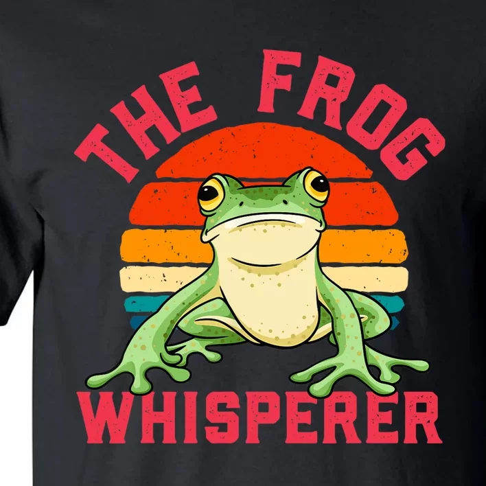 Frog Design, Frog Whisperer Tee, Funny Frog, Frog Tall T-Shirt