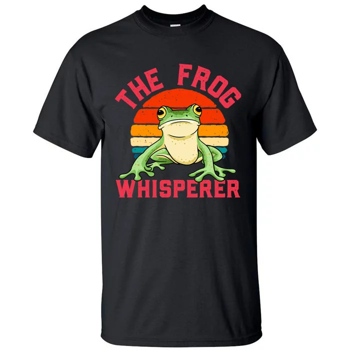 Frog Design, Frog Whisperer Tee, Funny Frog, Frog Tall T-Shirt