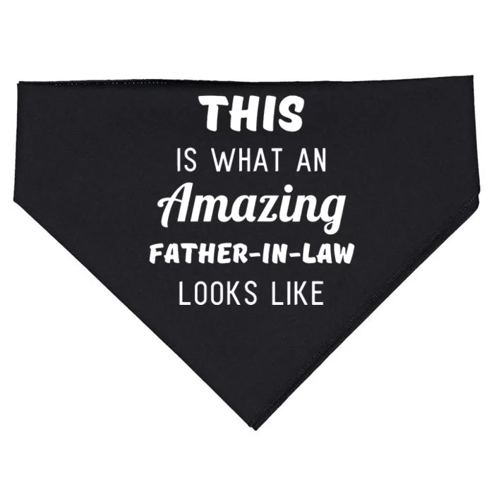 Funny Dad Fathers Day Gift From Daughter Son In Law USA-Made Doggie Bandana