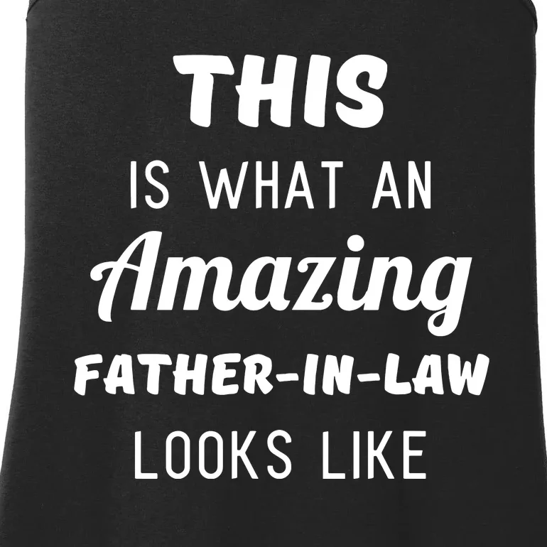 Funny Dad Fathers Day Gift From Daughter Son In Law Ladies Essential Tank