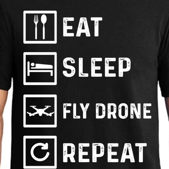 Funny Drone Flying Day Design Drones Pilot Gift Pajama Set