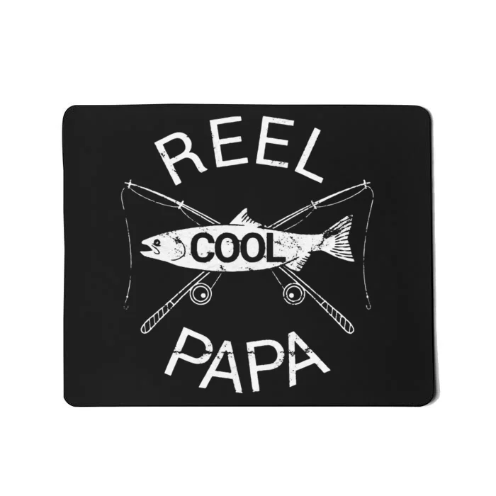 FatherS Day Gifts Funny Fishing Reel Cool Papa Dad Joke Mousepad