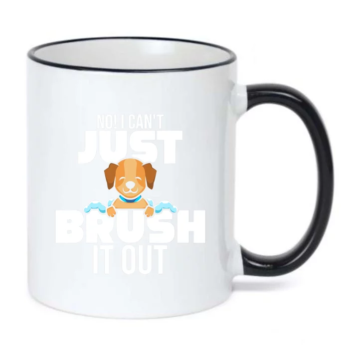 Funny Dog Groomer Gifts Pet Grooming Spa Treatment Gifts Black Color Changing Mug