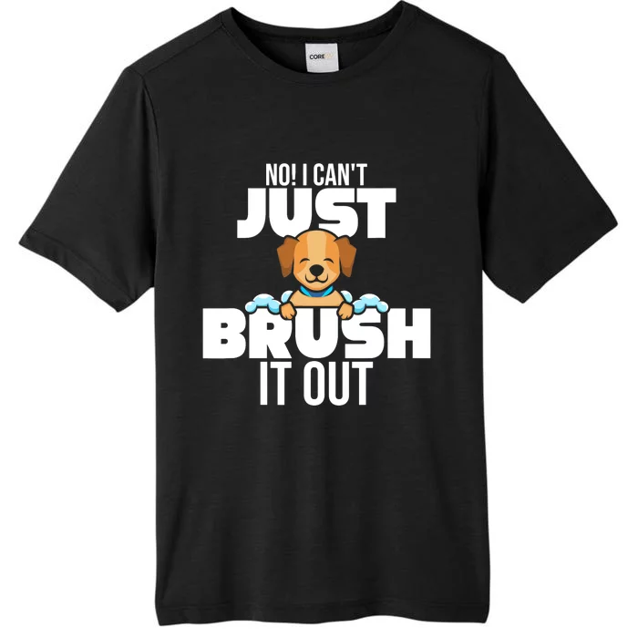 Funny Dog Groomer Gifts Pet Grooming Spa Treatment Gifts ChromaSoft Performance T-Shirt