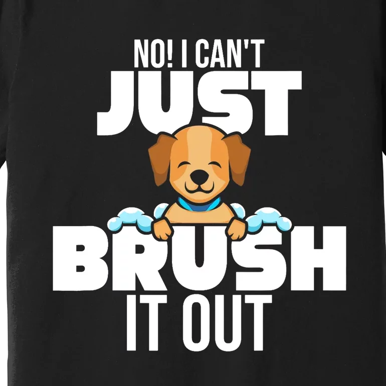 Funny Dog Groomer Gifts Pet Grooming Spa Treatment Gifts Premium T-Shirt