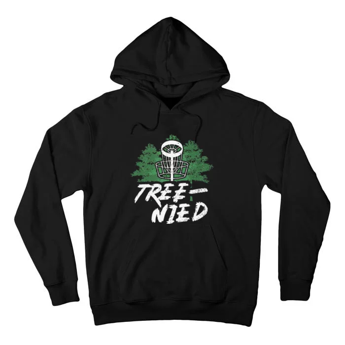 Funny Disc Golf Frisbee disc Tall Hoodie