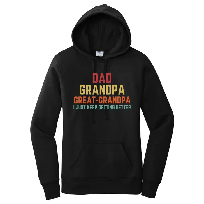 Fathers Day Gift from Grand Dad Grandpa Great Grandpa Women's Pullover Hoodie