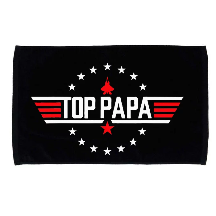 Fathers Day Gift Papa Gift From Grandkids Son Daughter Microfiber Hand Towel