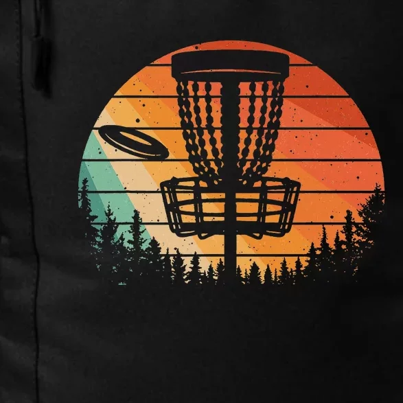 Funny Disc Golf Golfer Disc Golf Daily Commute Backpack