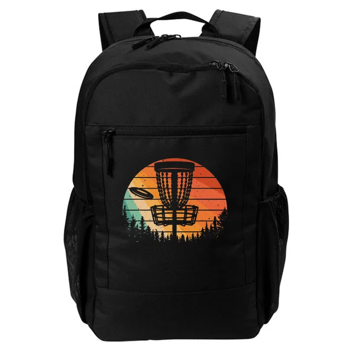 Funny Disc Golf Golfer Disc Golf Daily Commute Backpack