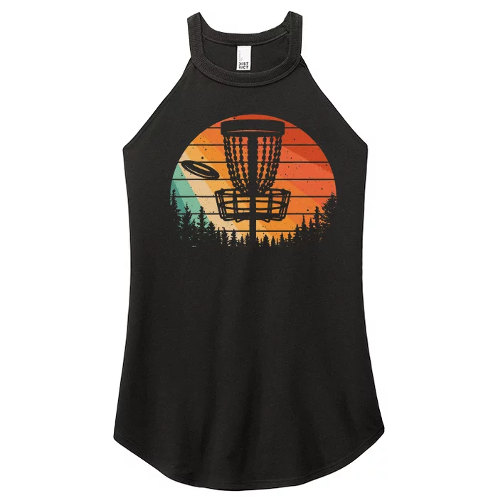 Funny Disc Golf Golfer Disc Golf Women’s Perfect Tri Rocker Tank