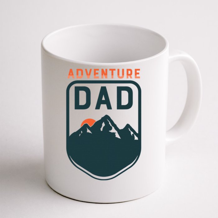 FatherS Day Gift For Dad Adventure Dad Front & Back Coffee Mug