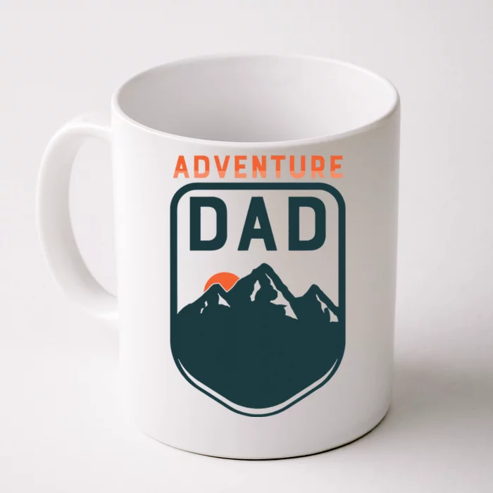 FatherS Day Gift For Dad Adventure Dad Front & Back Coffee Mug