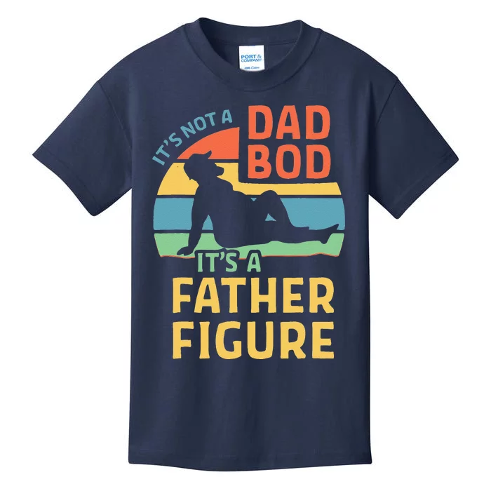 Fathers Day Gift From Wife Daughter Son Its A Father Figure Kids T-Shirt