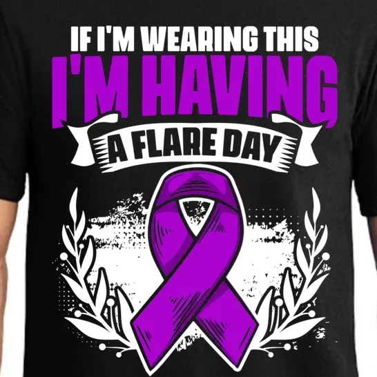 Flare Day Gift Fibro Survivor Warrior Fibromyalgia Awareness Gift Pajama Set