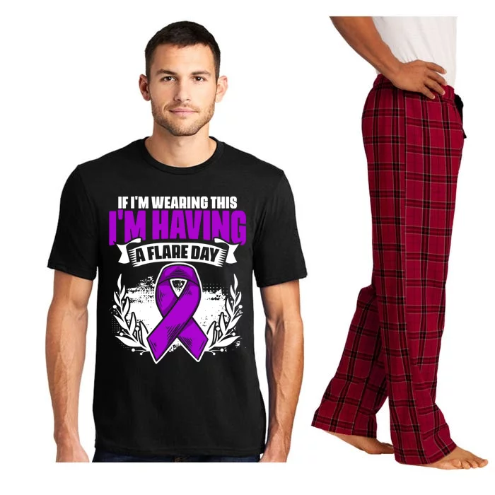 Flare Day Gift Fibro Survivor Warrior Fibromyalgia Awareness Gift Pajama Set