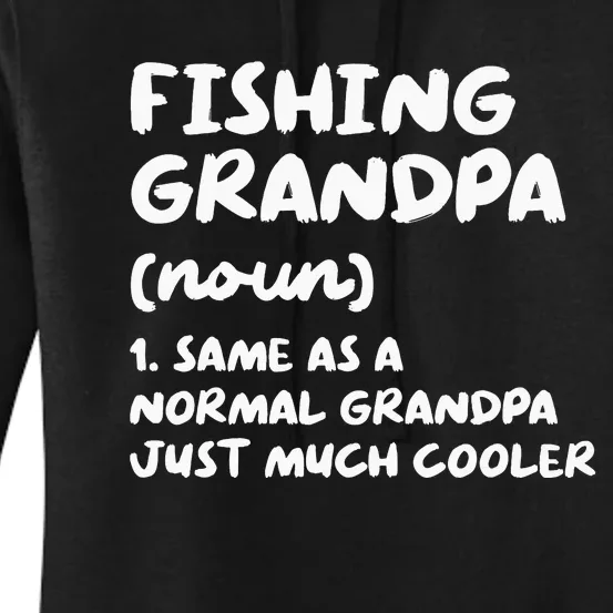 Father's Day Gifts Funny Fishing Reel Cool Papa Dad Women's Pullover Hoodie