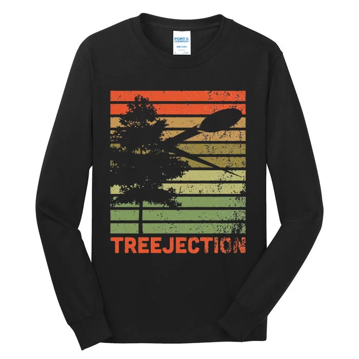 Funny Disc Golf and Frisbee disc Tall Long Sleeve T-Shirt