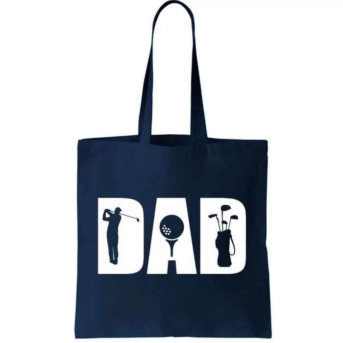 Father Day Gift For Golf Dad Funny Dad Gift Tote Bag