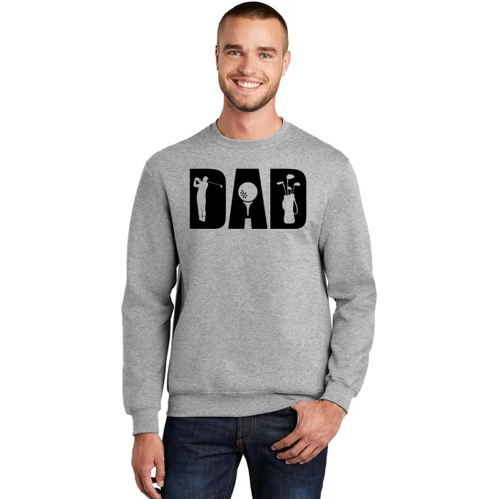 Father Day Gift For Golf Dad Funny Dad Gift Sweatshirt