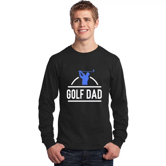 Father's Day Golf Dad Funny Golf Club Gift For Dad Long Sleeve Shirt