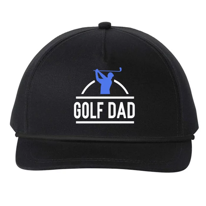 Father's Day Golf Dad Funny Golf Club Gift For Dad Snapback Five-Panel Rope Hat