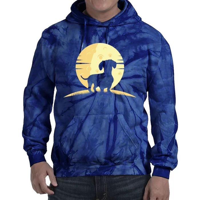 Funny Dachshund Gifts Tie Dye Hoodie