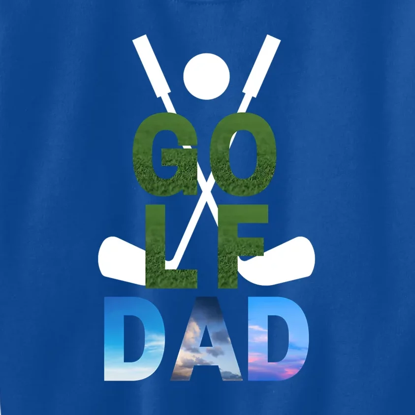 Father's Day Golf Dad Gift For Dad Kids Sweatshirt