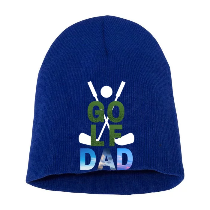 Father's Day Golf Dad Gift For Dad Short Acrylic Beanie