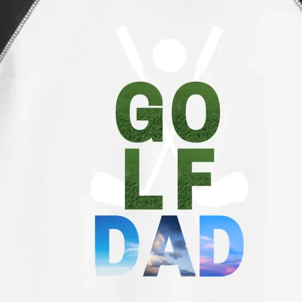 Father's Day Golf Dad Gift For Dad Toddler Fine Jersey T-Shirt