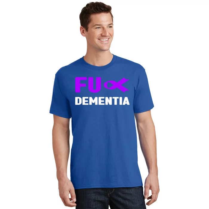 Fuck Detia Gift Great Gift Fu Alzheimer's Alzheimer's Awareness Cool Gift T-Shirt