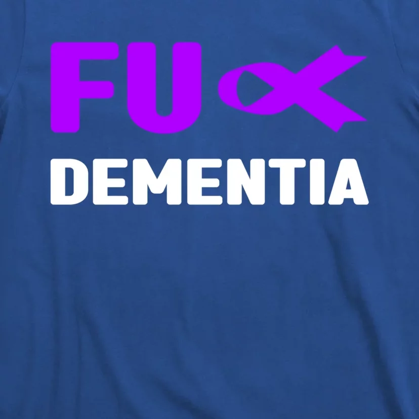 Fuck Detia Gift Great Gift Fu Alzheimer's Alzheimer's Awareness Cool Gift T-Shirt