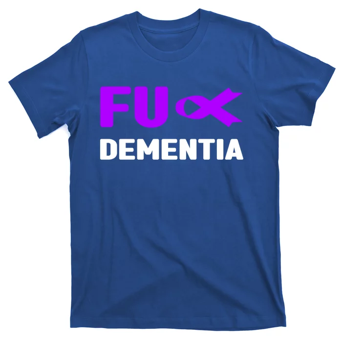 Fuck Detia Gift Great Gift Fu Alzheimer's Alzheimer's Awareness Cool Gift T-Shirt