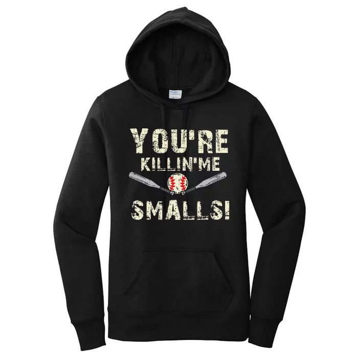 Funny Dad Gift YouRe Killing Me Smalls Dad And Child Women's Pullover Hoodie